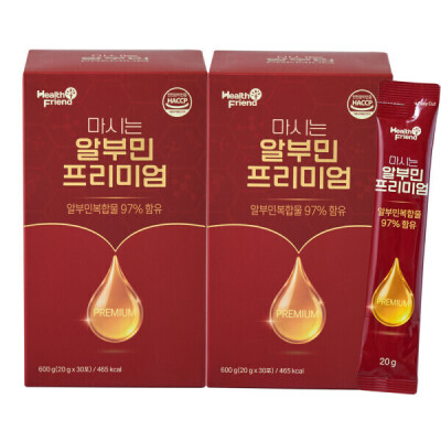 Albumin/Premium/2 Boxes/Liquid/Taurine/Contain