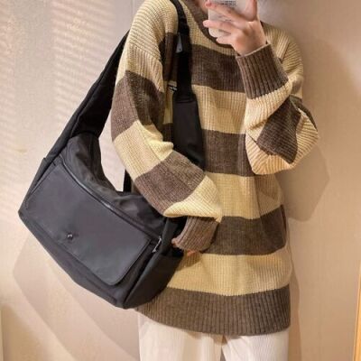 MAGELLAN/Nylon/Pockets/Plain Colored/Cross Body Bags/Waterproof/Messanger Bag/Shoulder Bag/Travel/Wo