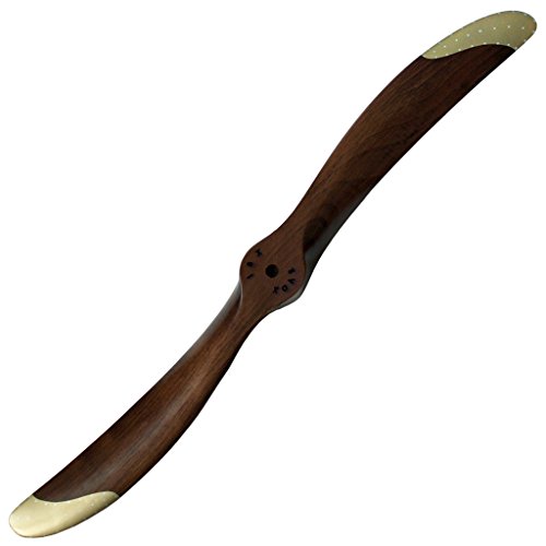 XOAR PJWWI Scimitar 24x6 Dark RC Warbird Airplane Propeller. 24 Inch 2 Blade WWI Giant Scale Wood Prop for Gas Engines