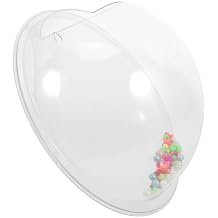 Yardwe Transparent Wall Mounted Acrylic Fish Bowl Diameter Hanging Aquarium for Home Decor for Fish Plants Space Saving Design Durable Acrylic Material