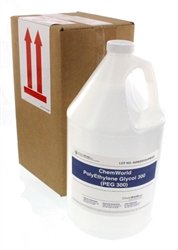 PolyEthylene Glycol 300 - 1 Gallon, PEG 300, Commercial Grade, Chemical, Lab Chemicals
