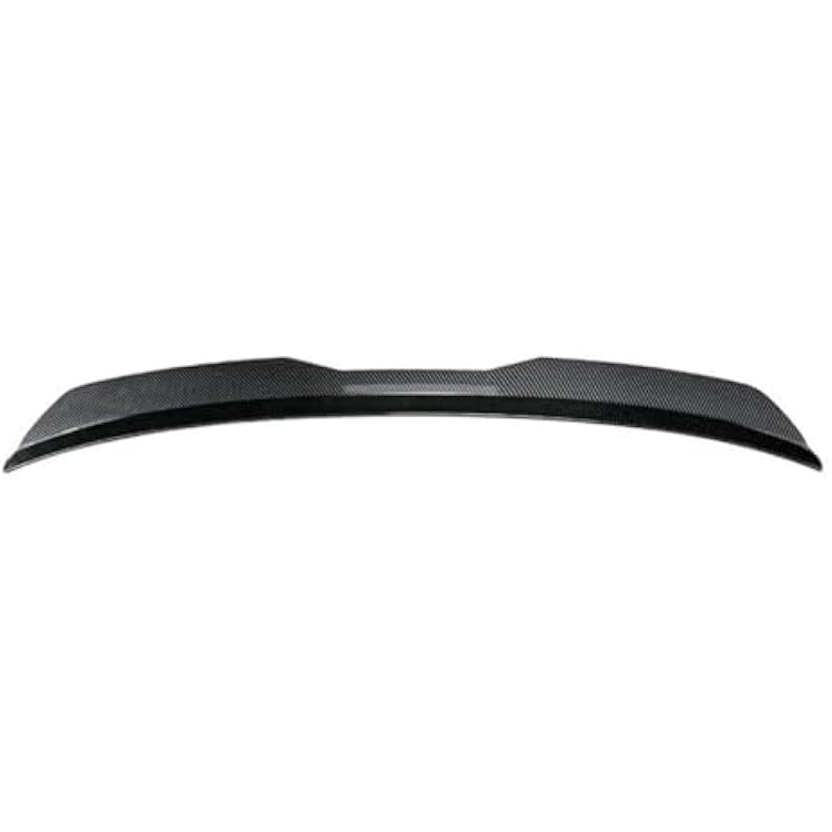 Car Rear Spoiler for Kia Picanto 2004 2005 2006 2007 2008 2009 2010 2011 2012, Trunk Spoiler Wing Trunk Tail Rear Trunk Lid,Carbon Fiber Look