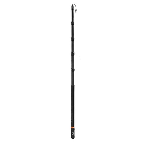 Ikan E-Image BC16P 16 Carbon Fiber 6-Section Telescoping Boom Pole with Internal Cable and XLR Base