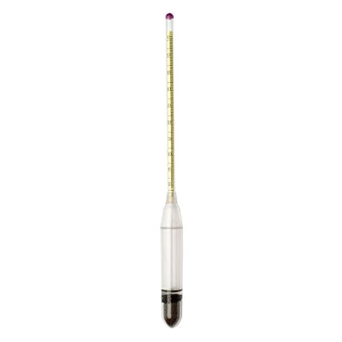 SP Bel-Art, H-B DURAC Salt Brine Shatterproof Plastic Hydrometer; 080 Percent by Saturation B61800-0500 Made in USA