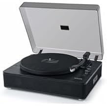 Muse MT-106 WB Stereo Turntable, Black