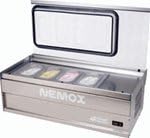 NEMOX 4 Flavor Countertop Gelato Display Case