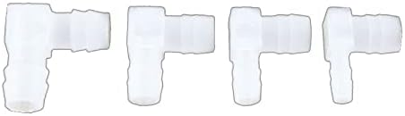 1pcs Baota Elbow Plastic Pagoda Elbows - Durable L Type Hose Connectors for 2.4-20mm Hoses(4mm)