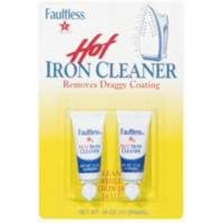 Faultless Starch 40109-CLP 9 Piece Clip Strip .34 Oz Hot Iron Cleaner12