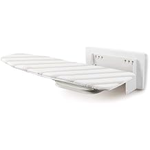 Wall-Mounted Ironing Board, 180 Swivel Retractable Ironing Board w/Cover 38.7" x 11.8" Clothes Ironing Table for Small Spaces, Laundry Room, Home