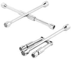 TotalTools 4 Way Folding Lug Wrench