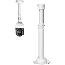 Security Camera PTZ Mount Bracket, Dome PTZ Camera Mount Universal Camera Wall Mounting Bracket for CCTV Security Camera/IP Camera, I Type Telescopic Adjustable (27.7-46.8 inch)