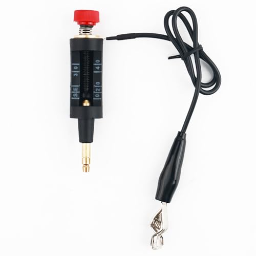 Updated Spark Plug Tester,Adjustable Sparks Plug Tester and Coil Testers with Gap Values 0-40k,Universal Spark Testers Small Engine for Engine Checks,Ignition Coil Diagnostics
