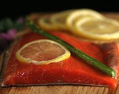 10 Pounds Fresh Sockeye Salmon Fillets