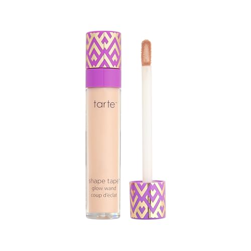 tarte shape tape glow wand Sheer Liquid Highlighter with Mineral Pigments & Shea Butter for Hydrated Radiant Appearance, Vegan & Cruelty Free