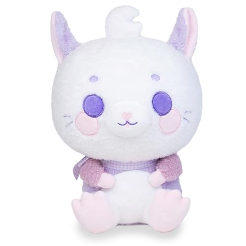 Cuddle Barn PlushGoals - Posie The Lavender Possum Kawaii Cute Purple Plush Stuffed Toy, 10 inches