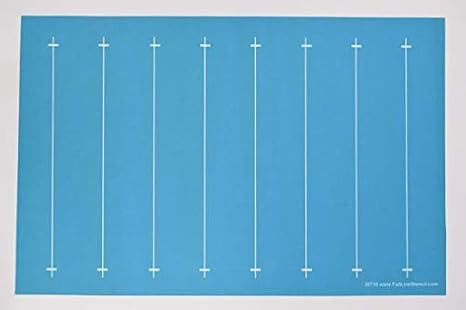 Full Line Stencil 2-Inch Parallel Lines, Quilt Template (30710)