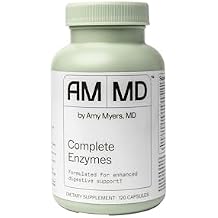 Amy Myers MD Complete Enzymes - Gut Care & Digestive Health Support Supplement - Daily Healthy Microbiome Support Nutritional Supplement - 120 Capsules