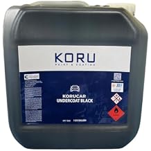 KORU Paint & Coating Automotive Undercoating, Black, 1 US Gallon, Rust Prevention, Corrosion & Chip Protection