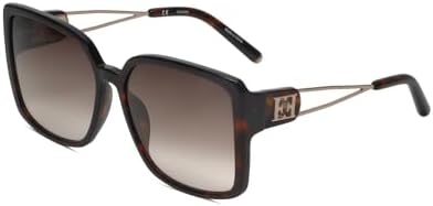 Escada SESD31 Glasses, Shiny Dark Havana, 59 for Women, Shiny Dark Havana