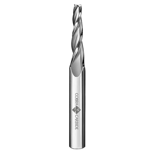 EMSC 14 Tip x 12 shk 3FSE Ball 3A Taper Bright 2 x 4, Style: Square | Ball, No. of Flutes: 3, Flute Length 2, Taper per Side: 3A, Excellent Quality End Mill - Pack of 1