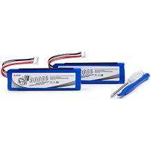 (2-Pack) 3.7V 3000mAh Replacement Battery Compatible with Flip 3, Flip 3 SE, Flip 3 Stealth Edition, Flip Essential, Fits Part Numbers 02-553-3494, GSP872693, L0748-LF