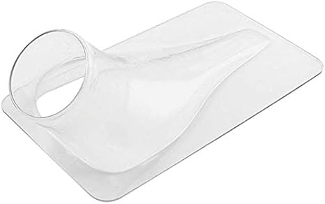 HRP BB7021 Clear Plastic Single Naca Duct 10 1/2"L x 6"H For 3" Duct Hose