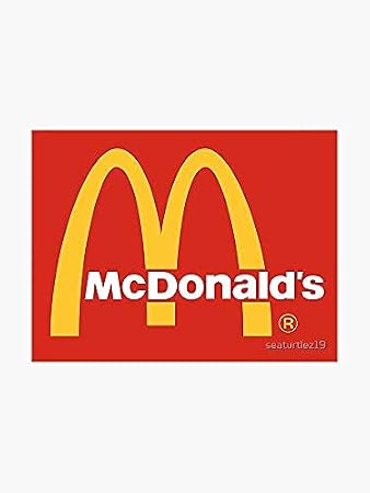 McDonalds Logo Sticker