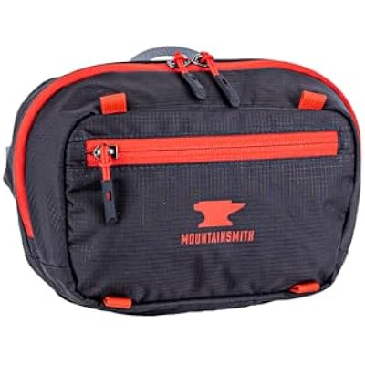 Mountainsmith Zerk Fanny Pack, Waist and Belt Bag, Black