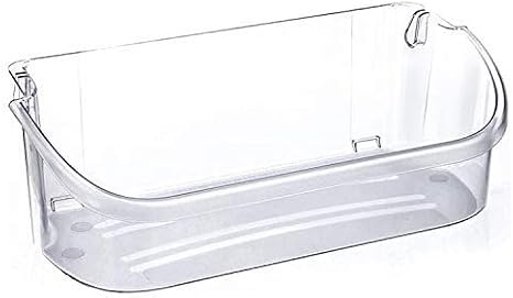 240356402 Refrigerator Door Shelf Bin By Romalon Part 240356407 240356408 240356410 891214 AP2549958 PS430122 240356401 240430312, Clear Plastic