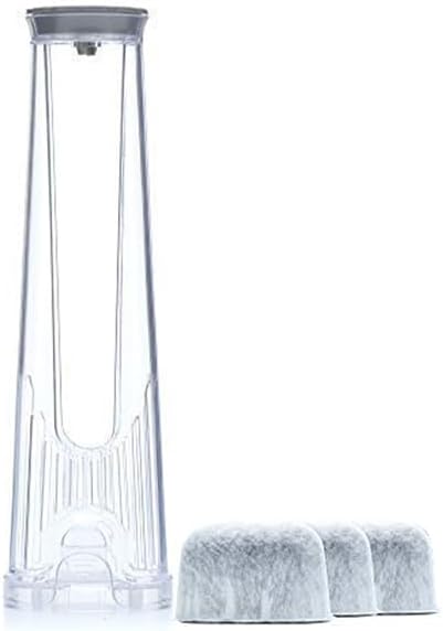 Starter Kit Replacement for K-Classic, K-Express, K-Slim, K-Iced, Keurig 2.0 Brewers, Tall Side Reservoir Filter Holder, 3 Replacement Water Filters. K350, K400, K425, K450, K475, K500, K525, K550