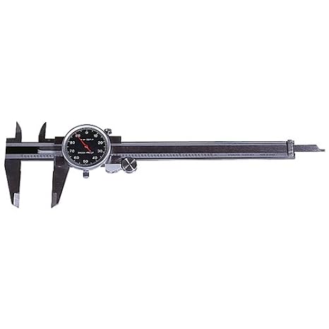 TTC BDC-6 6" Precision Dial Caliper-Direct Read-Black Face .001" Grad