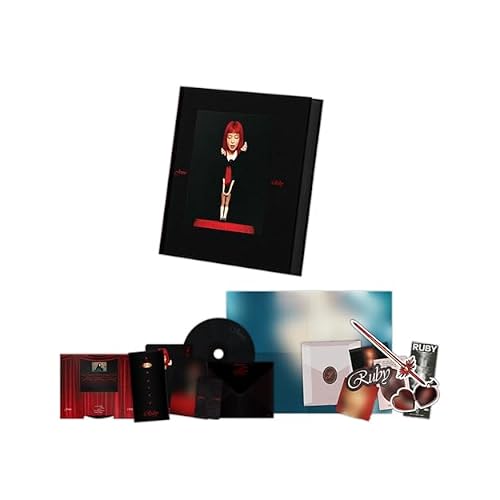 JENNIE - The 1st Studio Album RUBY Photobook - Zen Ver Photobook Envelope Ticket + Carousel Card + Postcard + Sticker Pack + Photocard + Mini Poster + 2 Extra Photocards