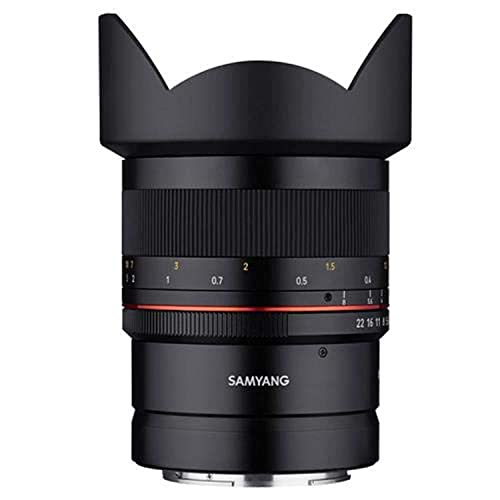 Samyang 14mm F2.8 Ultra Wide Angle Lens for Nikon Z Mirrorless Cameras - Full Frame, Weather-Sealed, Manual Focus, Built-in Hood, Multi-Coated Glass
