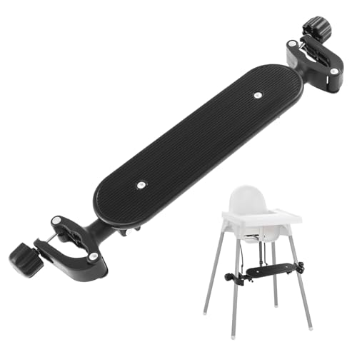 Universal High Chair Foot Rest Adjustable 40cm-48cm Baby Chair Footrest Easy Installation Highchair Pedal for Highchair Babies Toddlers