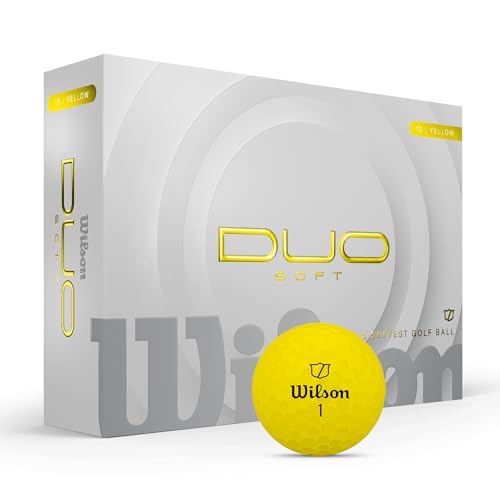 WILSON 2025 Duo Soft Golf Balls - 12 Balls