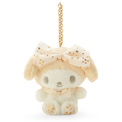 Sanrio 031151 My Melody My Melody Mascot Holder, 4.3 x 4.7 x 2.8 inches 11 x 12 x 7 cm, White Design Series, Character