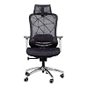 Atom Ofis Glory White Yönetici Çalışma Koltuğu, Beyaz, Ayarlanabilir Bel Desteği, Fileli Döşeme, 3D Ayarlanabilir Kolçak, 52x50x114-124 cm
