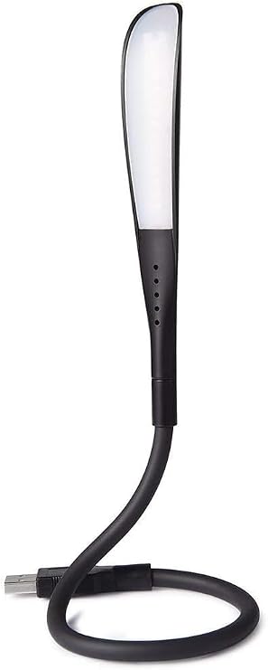 Kyrotech 3 Mod Seviyeli Dokunmatik USB LED Masa Lambası, 14 LED Beyaz Işık, Ayarlanabilir Parlaklık, Kitap Okuma Lambası, Çalışma Masası Ofis Lambası, PC, Laptop Uyumlu, Gece Lambası [Enerji Sınıfı A]