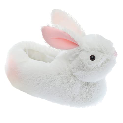 Millffy Classic Bunny Slippers Adult Sized Plush Slippers Kids Size Animal Slippers Shepherd Dog Corgi Costume Footwear