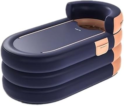 Foldable Ice Bath Tub for Cold Therapy and Injury Recovery, Portable Plunge Pool for Outdoor Travel and Hot Water Soaking