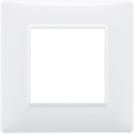 VIMAR Plana 14642.01 Cover Frame 2 Modules Technopolymer White