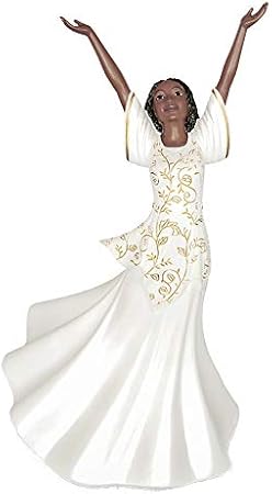 Ebony Treasures Praise Dancer Joie Collectible Figurine, 12" H