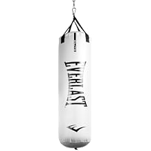 Everlast Elite Punching Bag Hanging Heavy Bag for Adults with Dual Strap System | Durable Boxing Bag for Boxing, MMA, Muay Thai, Home Gym Training
