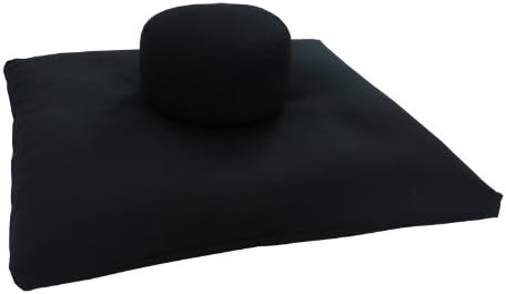 Round Zafu and Zabuton Meditation Cushion Set (2pc)