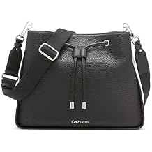 Calvin Klein Women's Fay Drawstring Adjustable Hobo