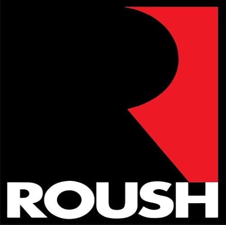 Roush Racing Logo Vinyl - Sticker Graphic - Auto, Wall, Laptop, Cell, Truck Sticker for Windows, Cars, Trucks