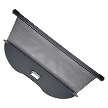 AUTOKAY Rear Trunk Cargo Cover Luggage Shade Retractable for Nissan Rogue 2014-2020