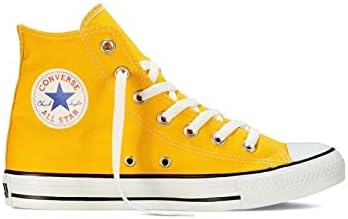 Converse Unisex Adults Chuck Taylor All Star Hi-Top Sneakers, Orange (Solar Orange/White/Black), Size 6.5