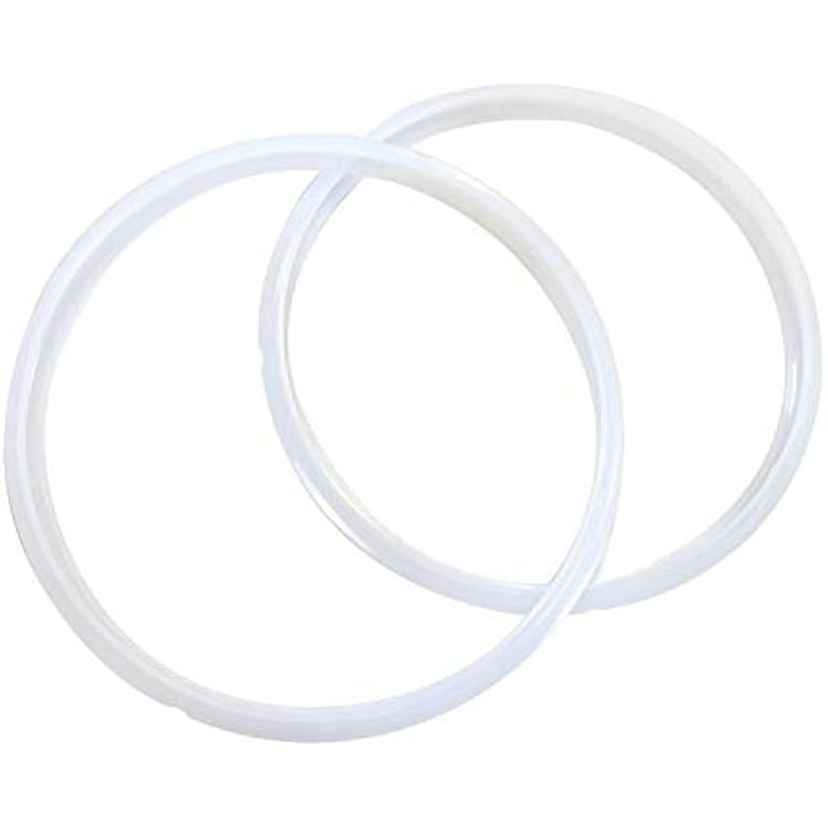 Twin Pack: 2 GJS Gourmet Silicone Gaskets Compatible with 6 Quart Fagor LUX Multi-Cooker 670040230, 670041880, 670041930, 670040230,670041460. These gaskets are not created or sold by Fagor.