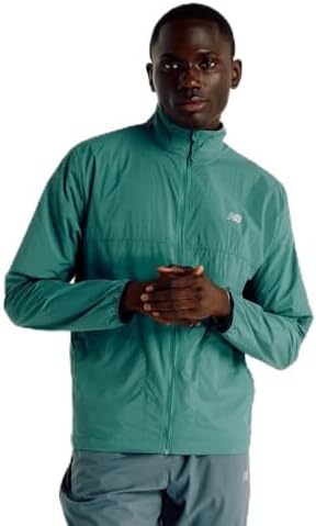 New Balance mens Athletics Packable Jacket